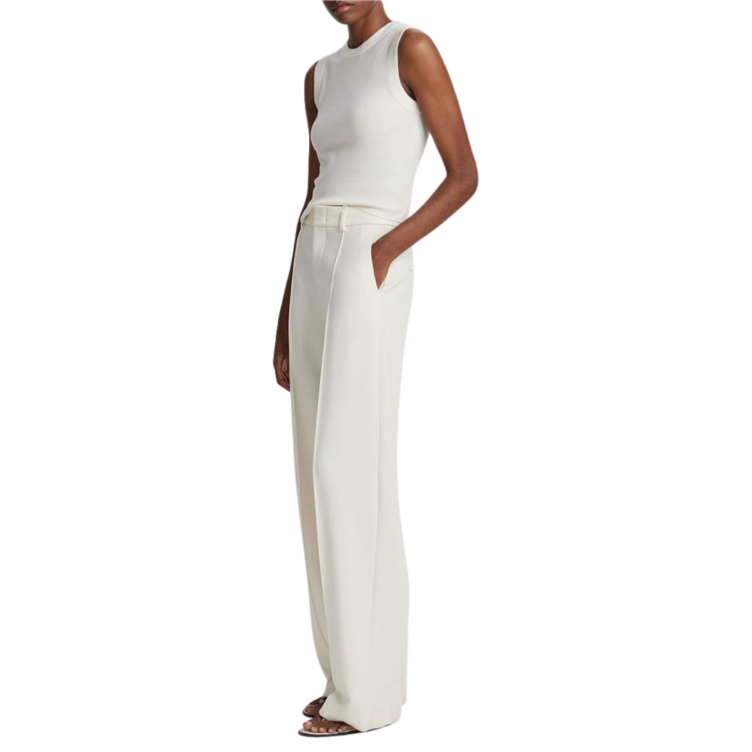 Vince Pintucked Wide Leg Pants