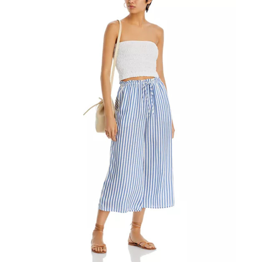 Bella Dahl Smocked Linen Tube Top
