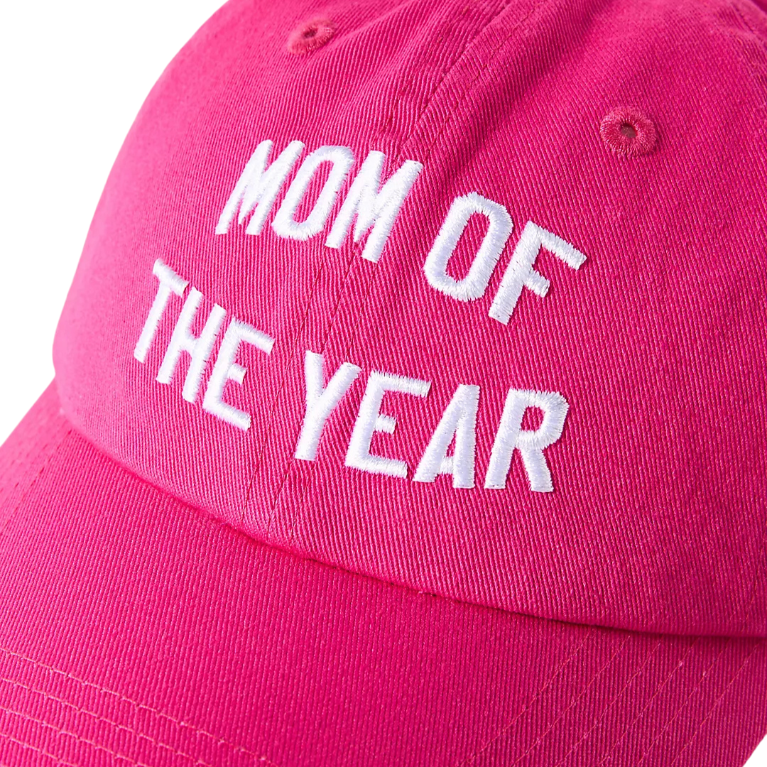 Favorite Daughter “Mom of the Year” Pink Baseball Cap