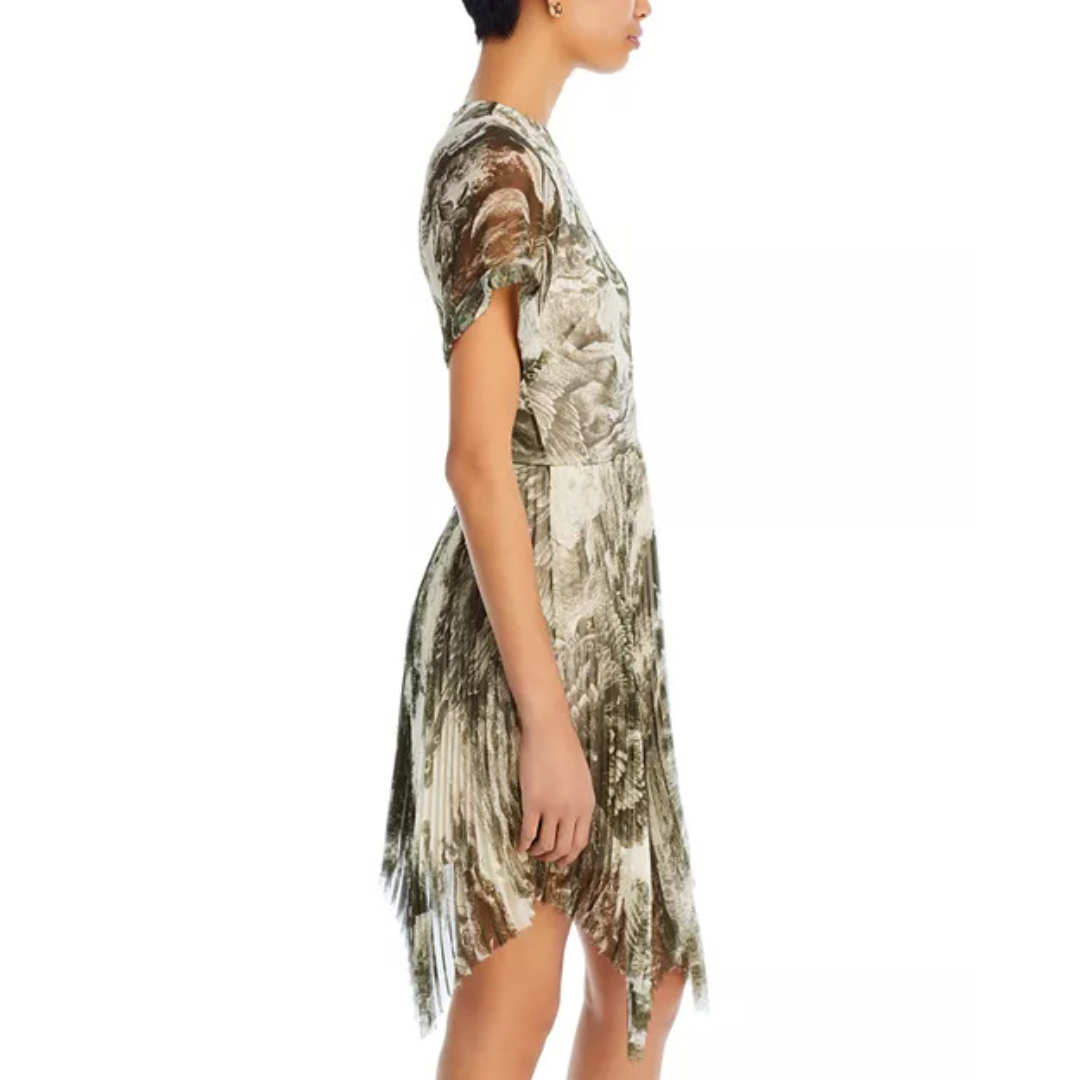 Jason Wu Collection Oceanscape Printed Mini Dress