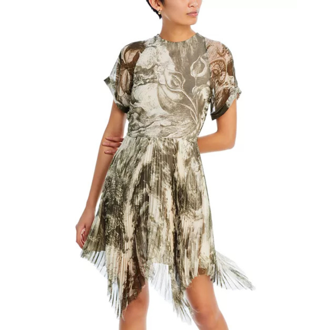 Jason Wu Collection Oceanscape Printed Mini Dress
