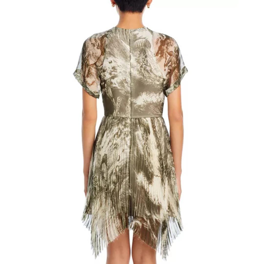 Jason Wu Collection Oceanscape Printed Mini Dress