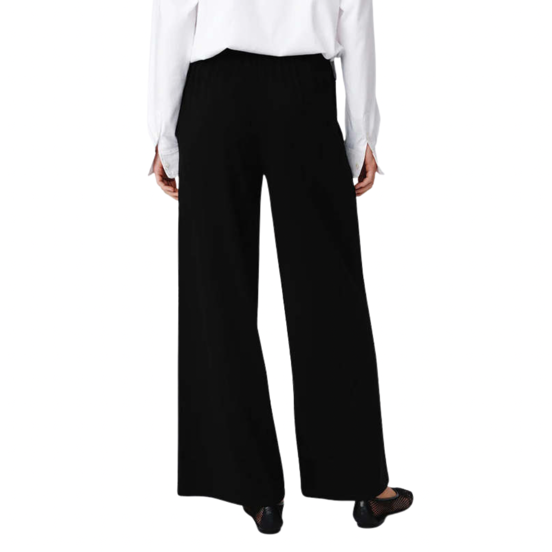 ATM Satin Wide Leg Pull-On Pants