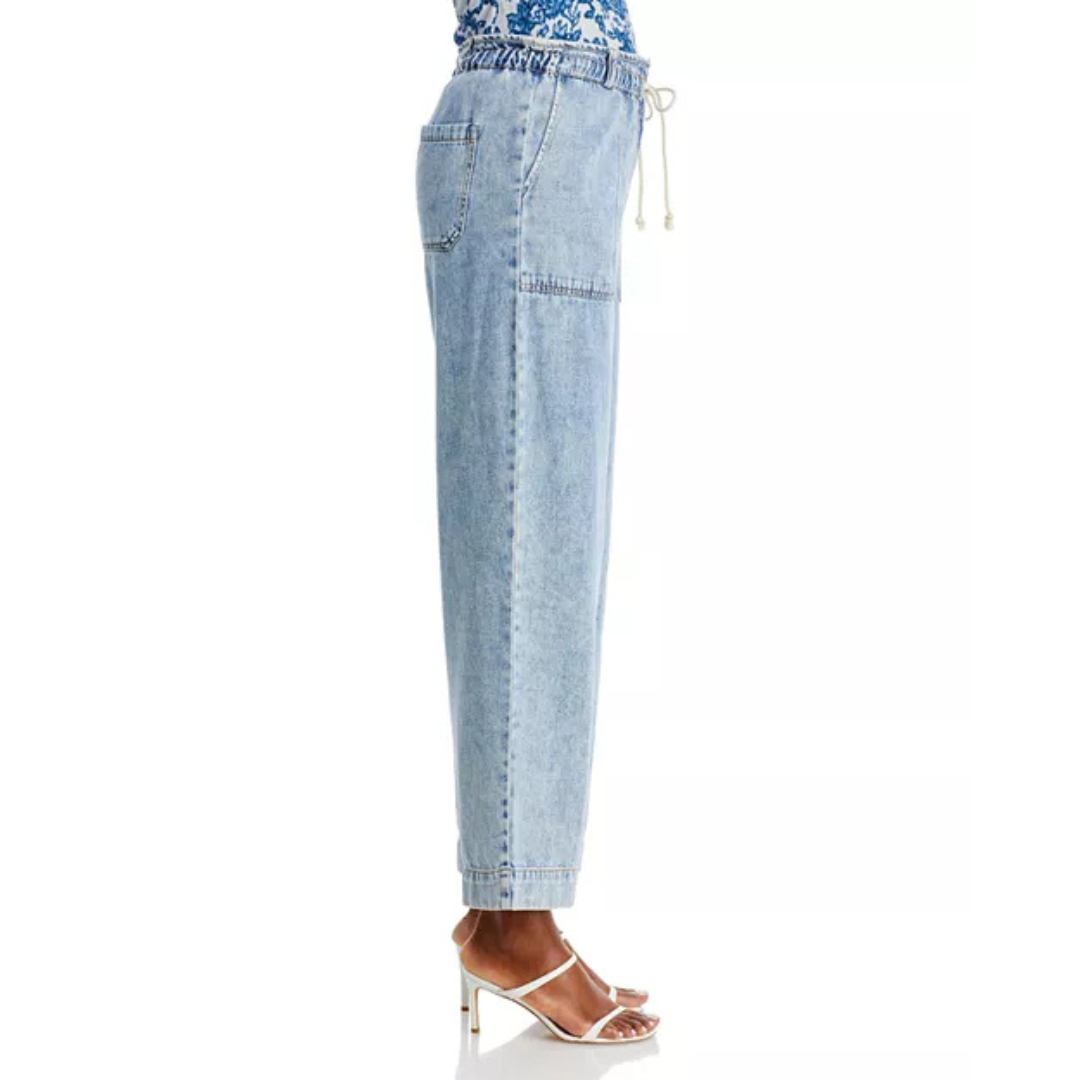 Rails Ryan Drawstring Wide Leg Jeans