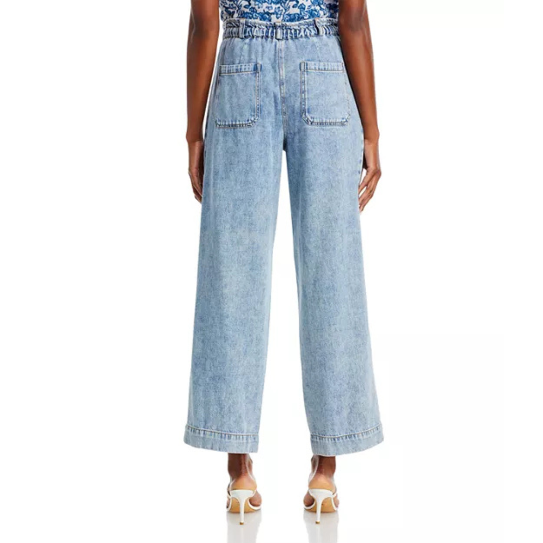 Rails Ryan Drawstring Wide Leg Jeans