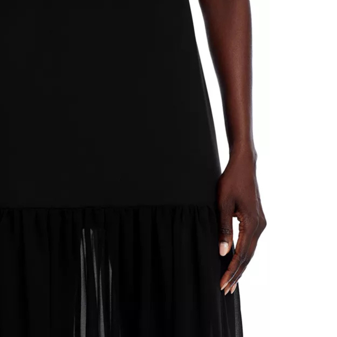 WAYF Eva Drop Waist Maxi Dress