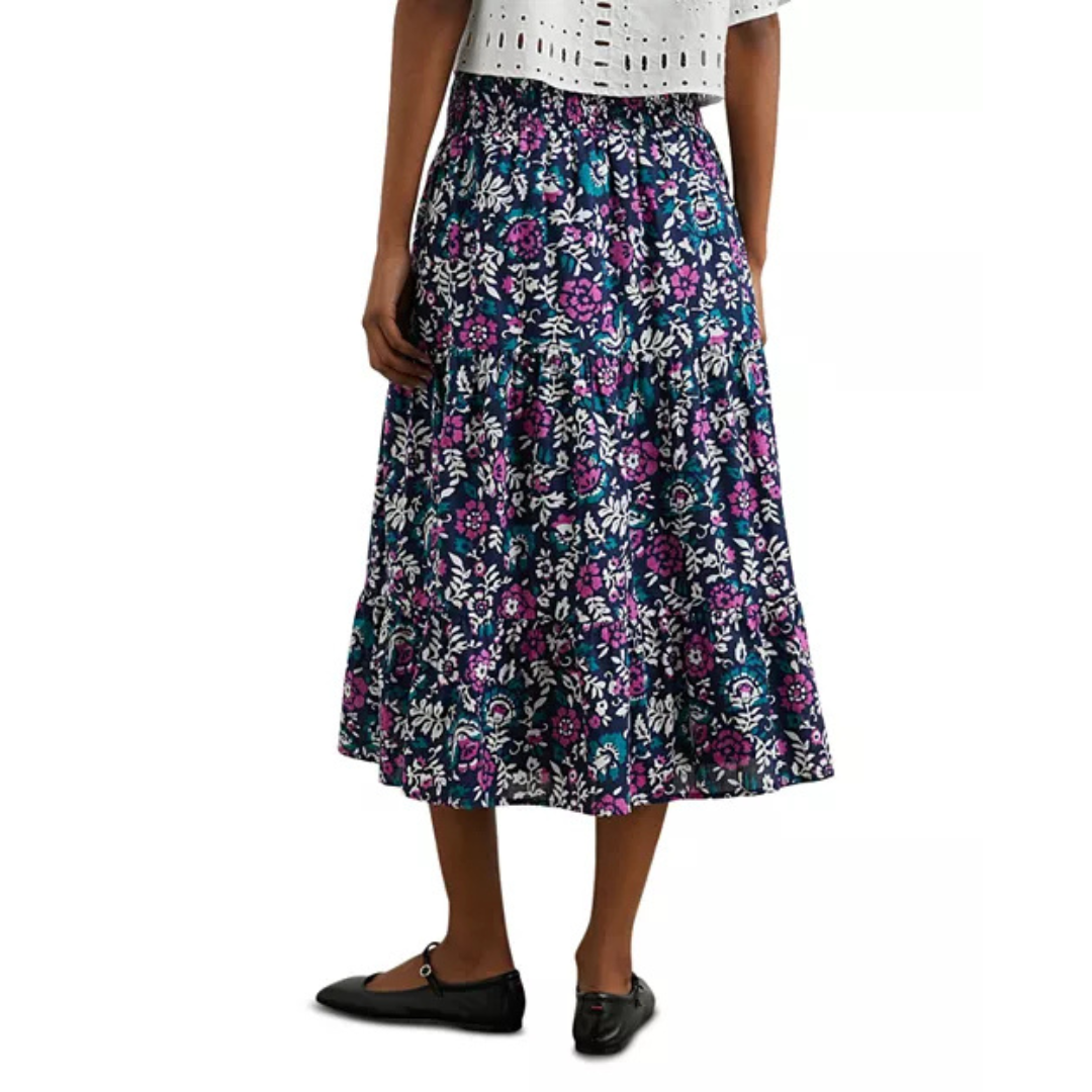 Rails Edina Tiered Floral Maxi Skirt