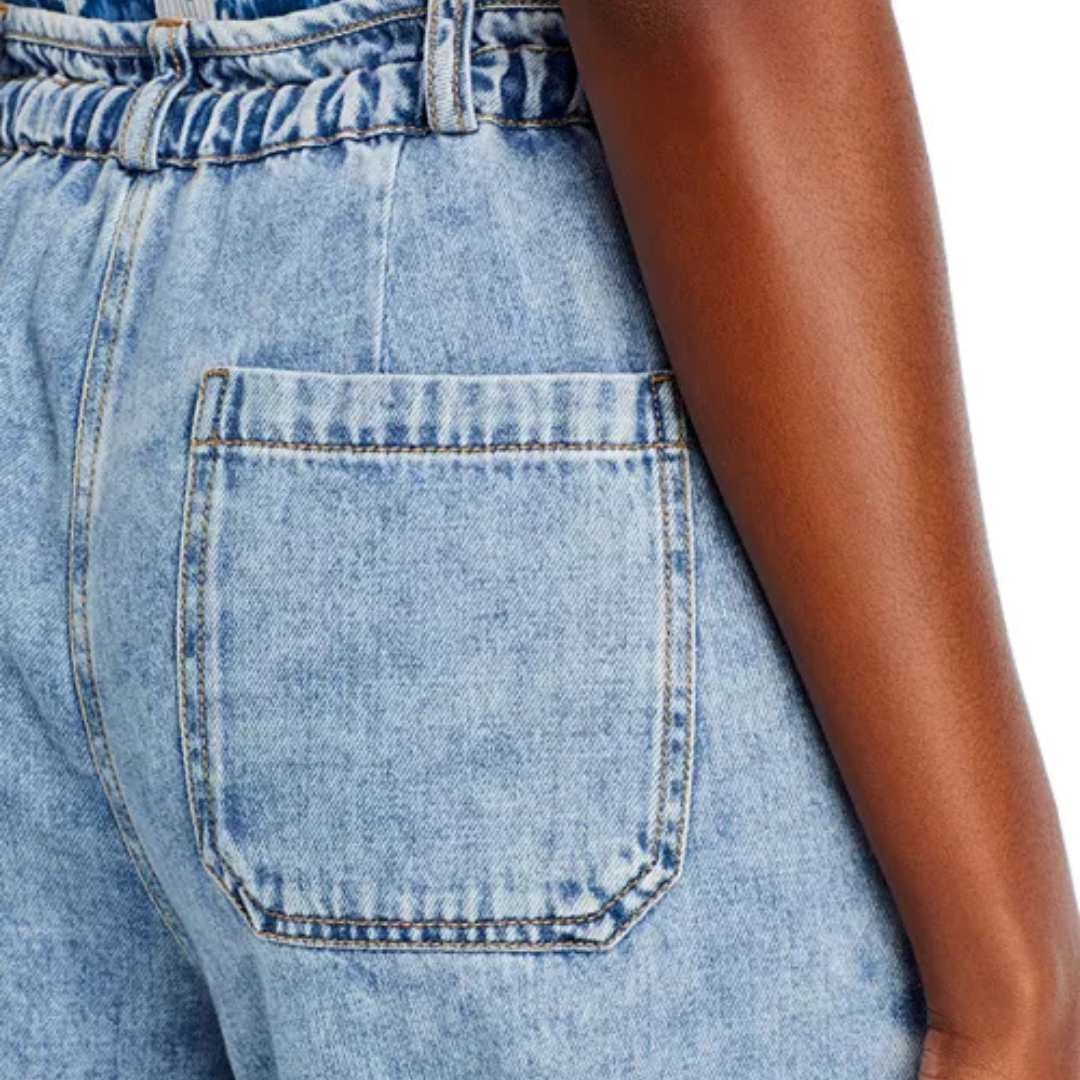 Rails Ryan Drawstring Wide Leg Jeans