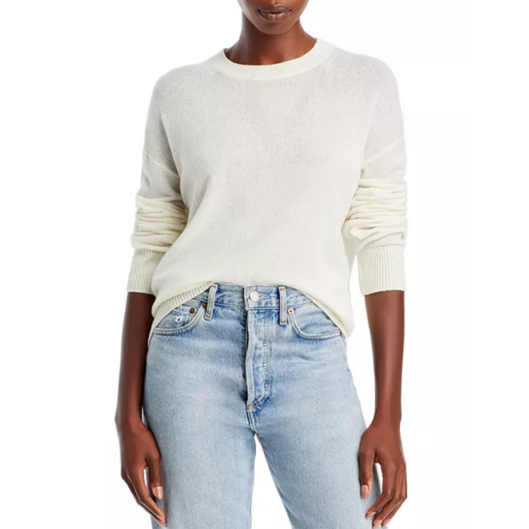 Theory 100% Cashmere Crewneck Sweater