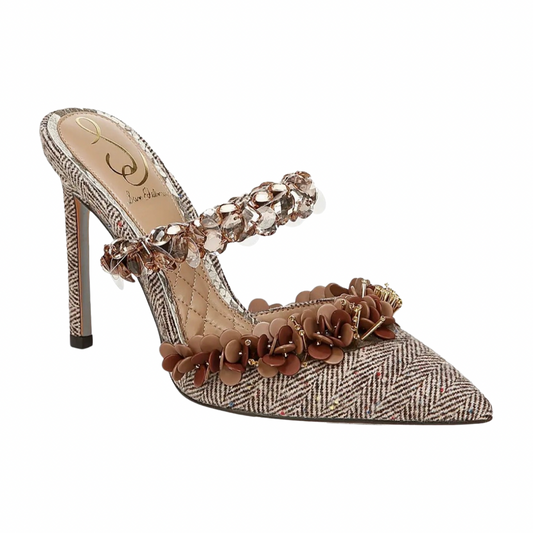 Sam Edelman Athena Embellished Mule Heels