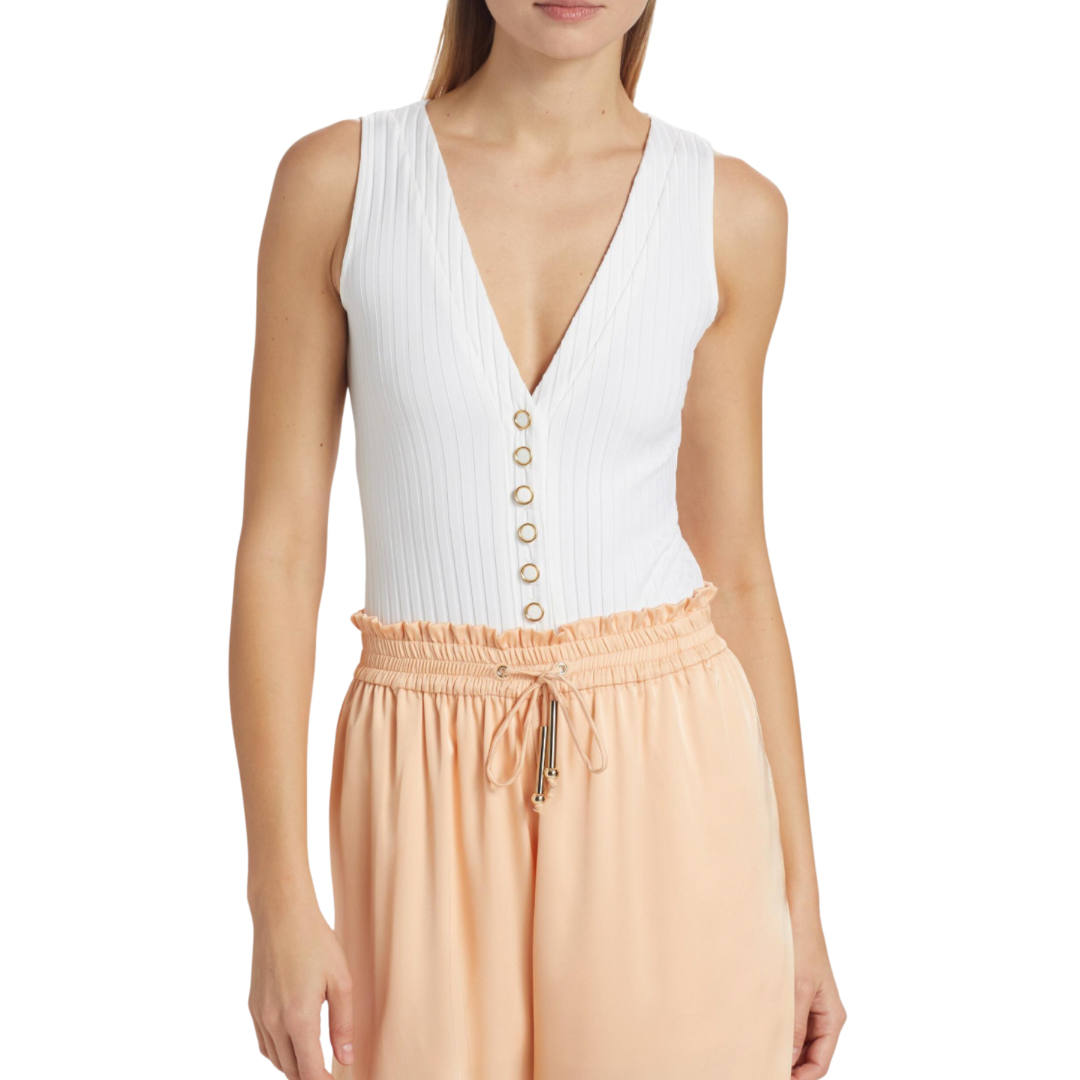 Generation Love Camille Ribbed LUREX® Bodysuit