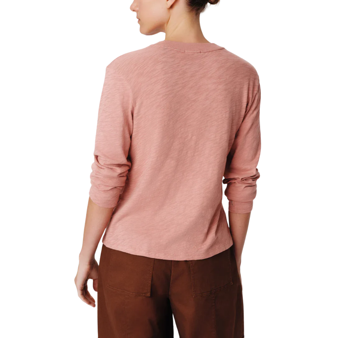 ATM Anthony Thomas Melillo Slub Cotton Long Sleeve Tee