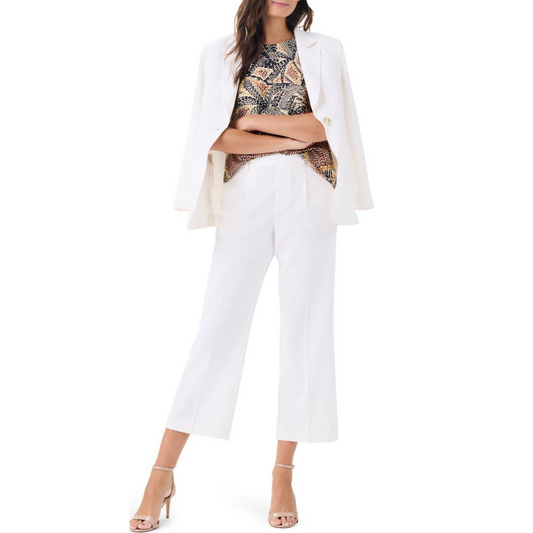NIC + ZOE Dotty Palm Printed Knit Tank