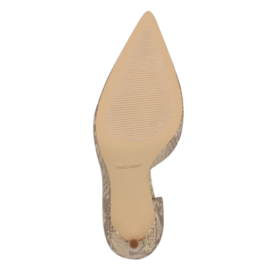 Nine West Folowe Metallic Snakeskin D’Orsay Pumps